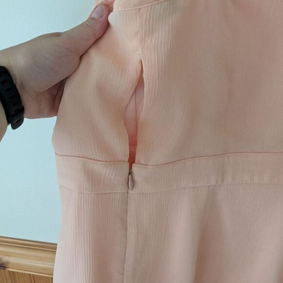 Lovers + Friends Soulmate Surplice Mini Dress Papaya ASO Jane The Virgin Medium - Picture 8 of 10